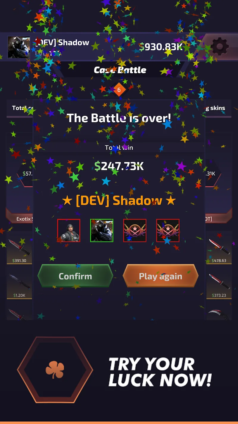 Скриншот Case Battle: Skins Simulator 6