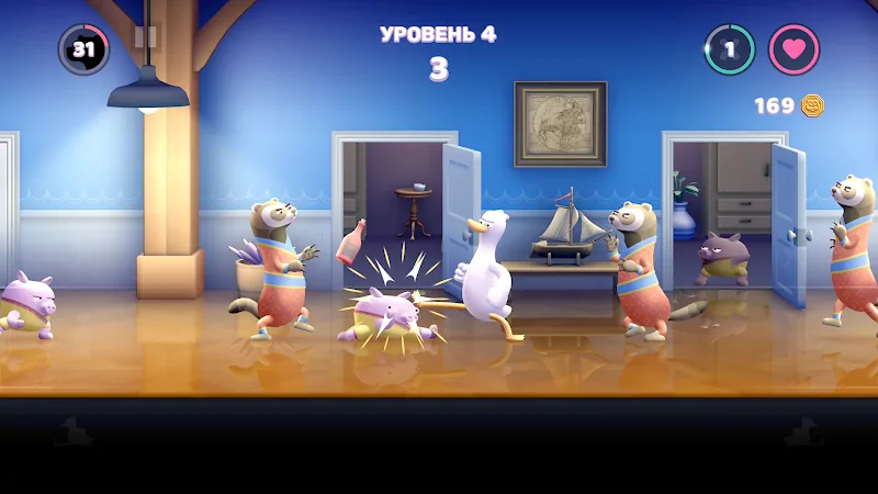 Скриншот Punch Kick Duck 4