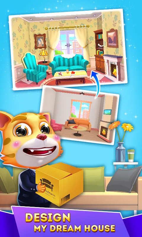 Скриншот Cat Runner: Decorate Home 4