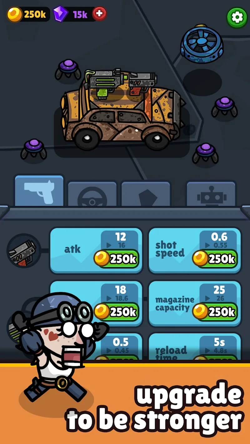Скриншот Undead Shooter: Idle Highway 4