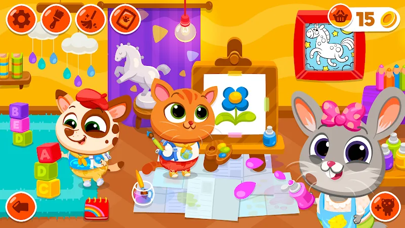 Скриншот Bubbu School 4