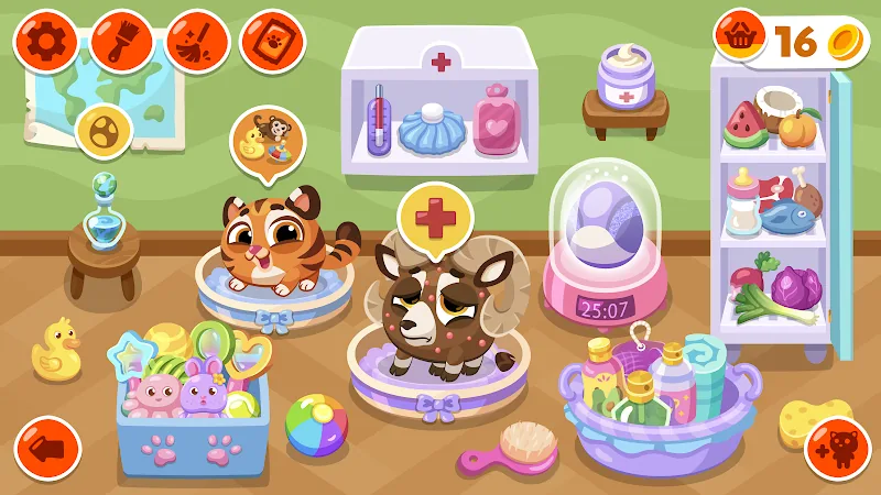 Скриншот Bubbu School 5