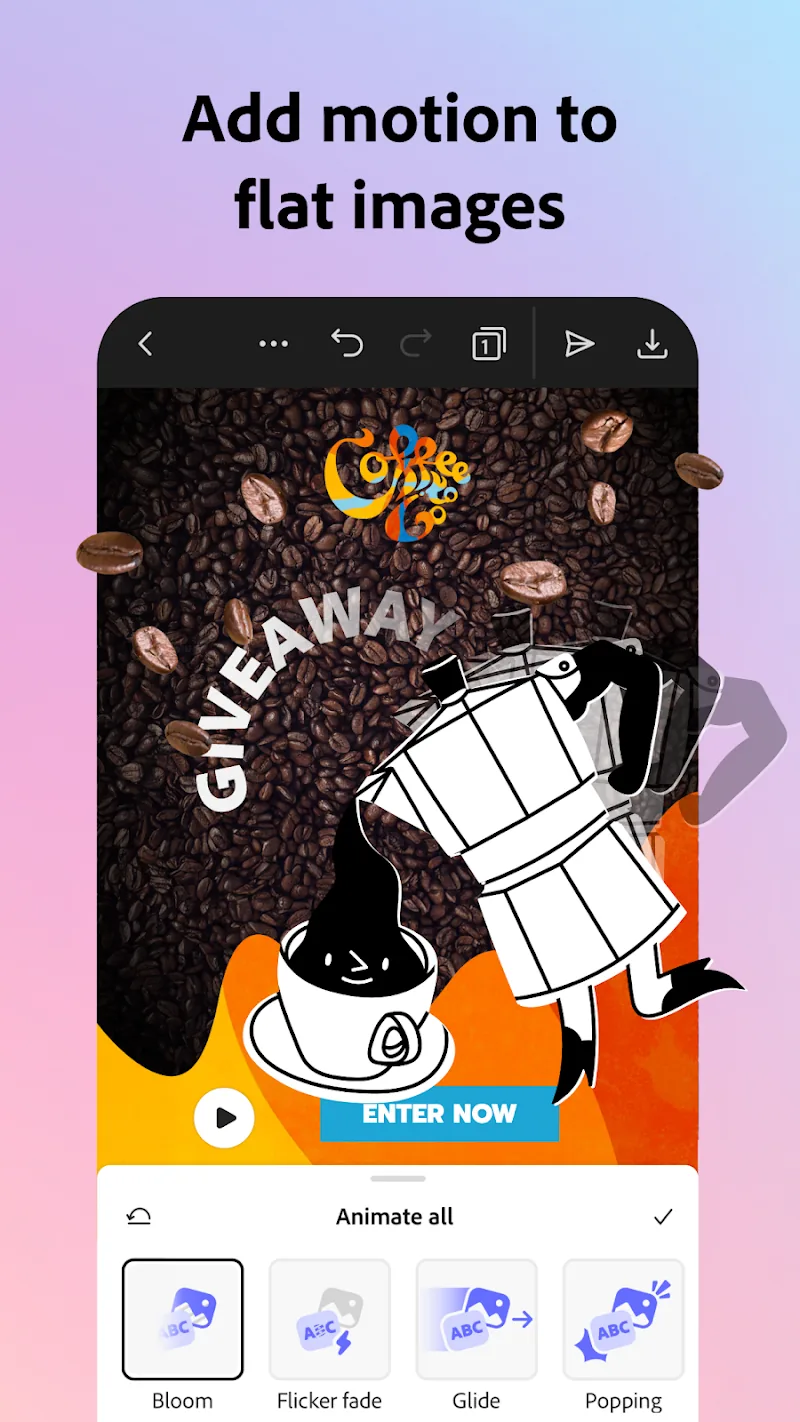 Скриншот Adobe Express 6