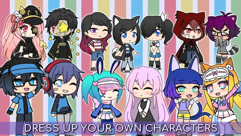 Скриншот Gacha Life 3