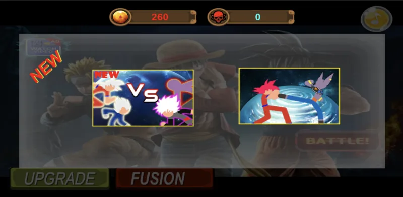 Скриншот Mugen Anime Fight 2