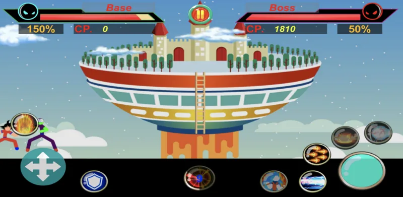 Скриншот Mugen Anime Fight 4