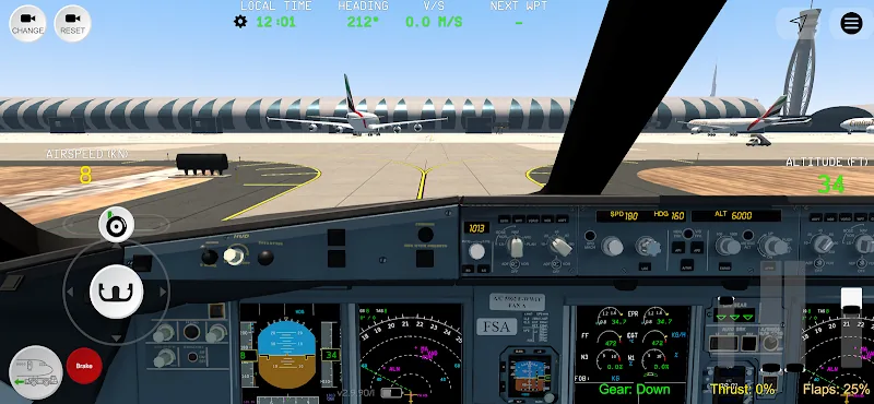 Скриншот Flight Simulator Advanced 6