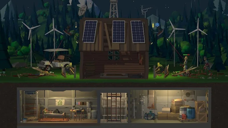 Скриншот Zombie Forest 3: Underground 4