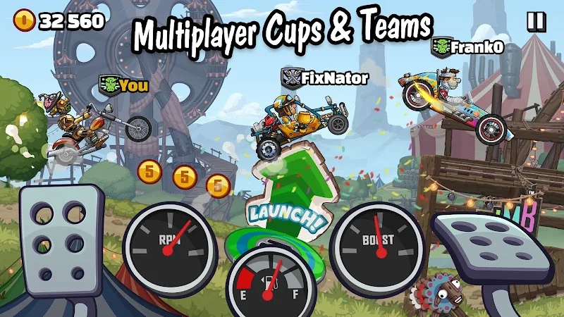 Скриншот Hill Climb Racing 2 4