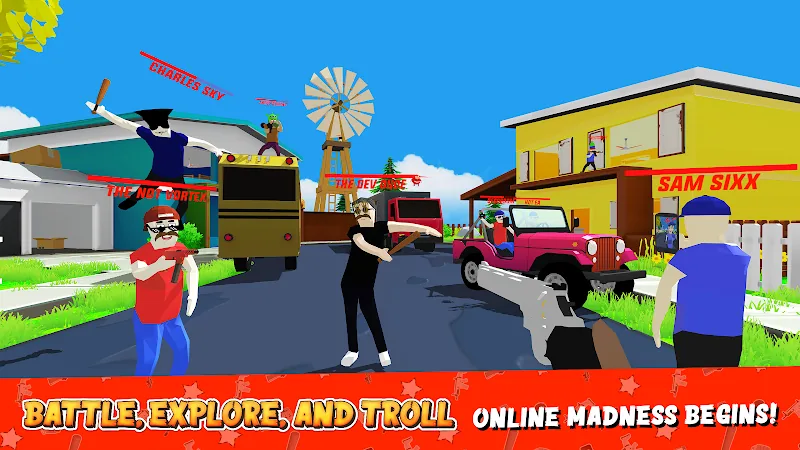 Скриншот Dude Theft Wars 3