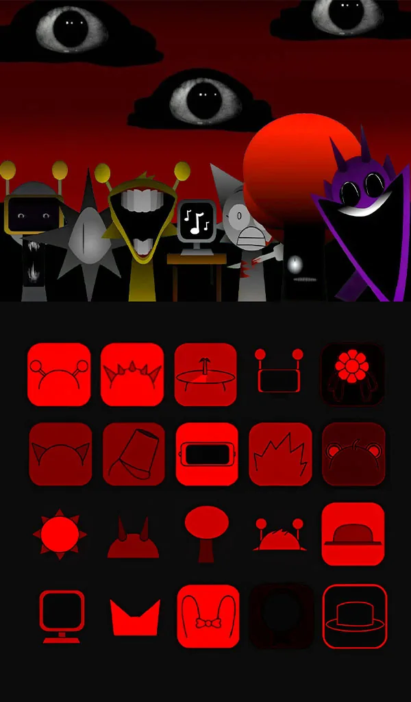 Скриншот Sprunki Monster Music Beats 3