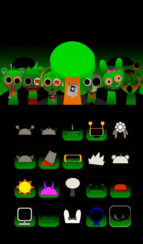 Скриншот Sprunki Monster Music Beats 5