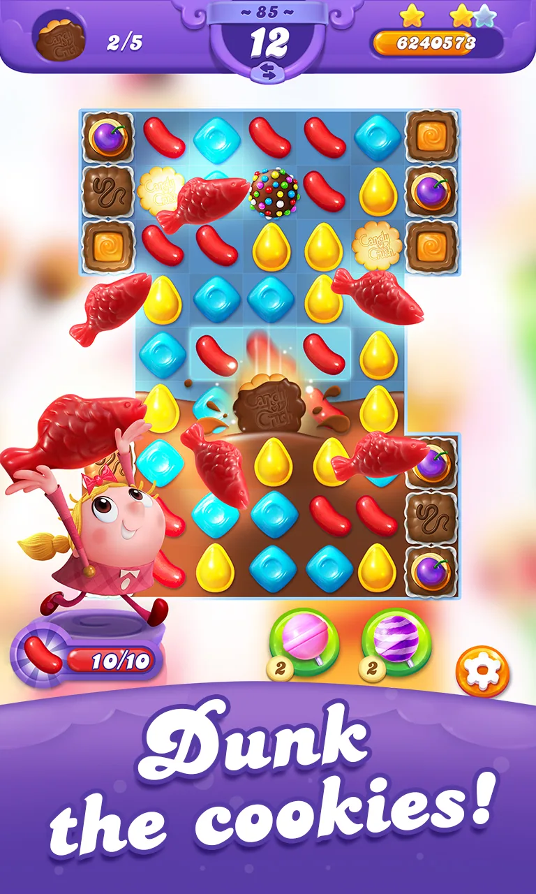 Скриншот Candy Crush Friends Saga 3