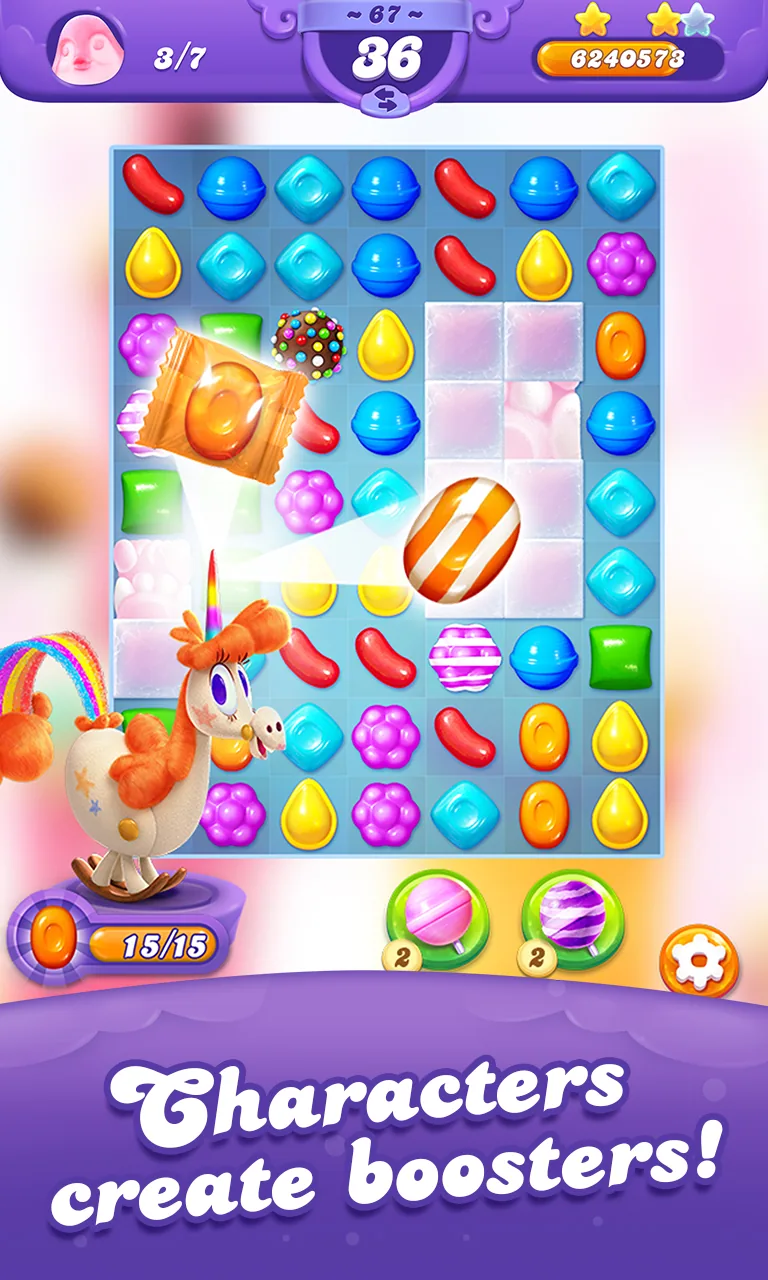 Скриншот Candy Crush Friends Saga 4