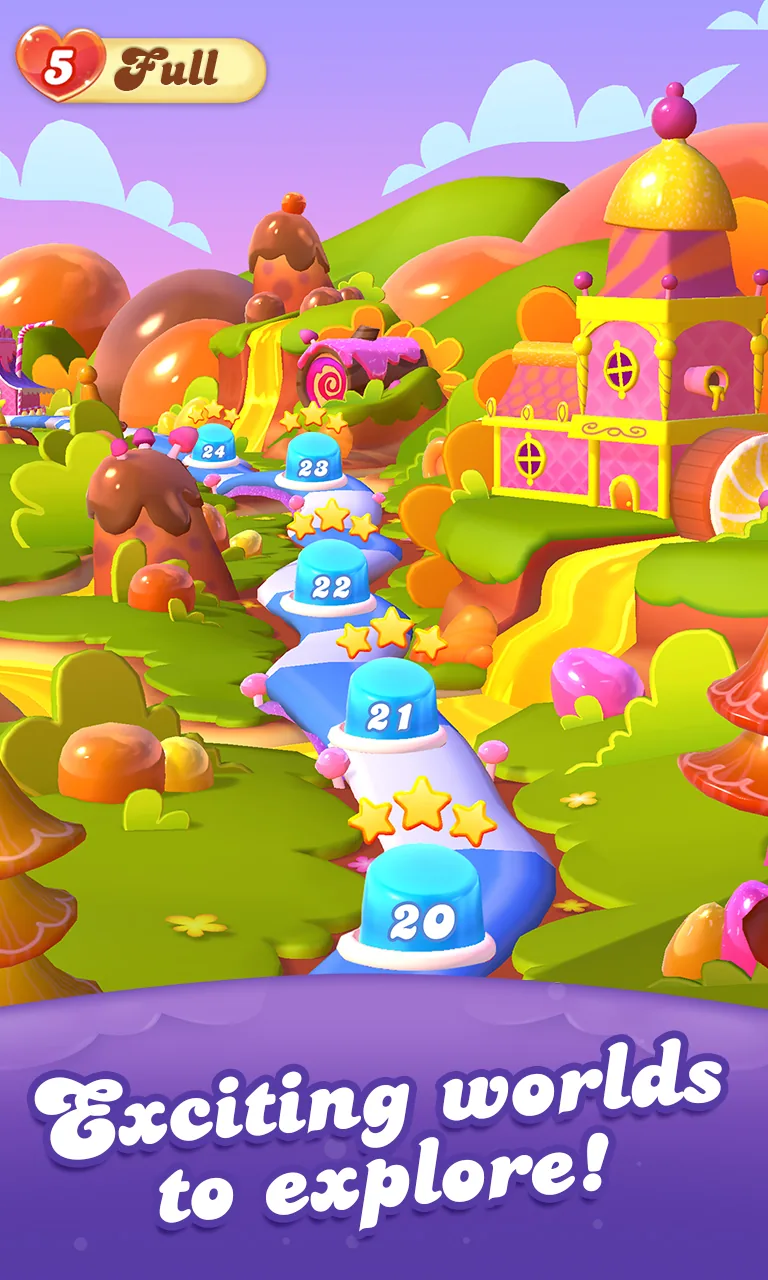 Скриншот Candy Crush Friends Saga 5