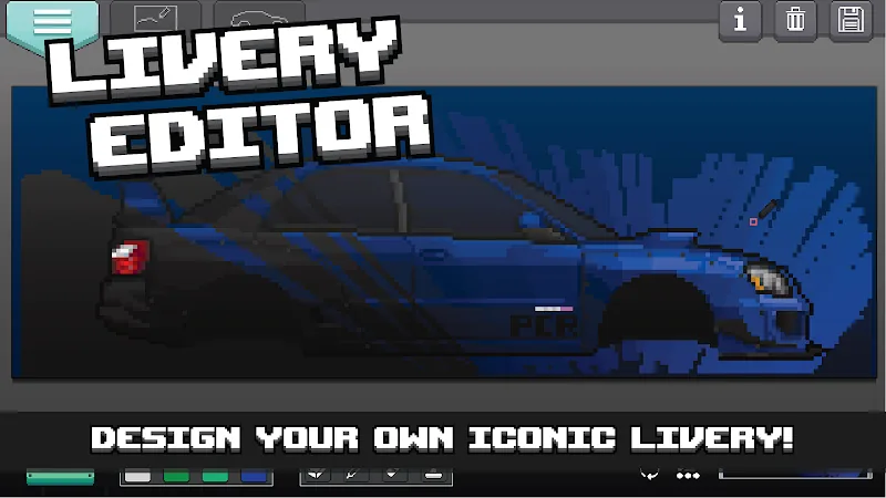 Скриншот Pixel Car Racer 5