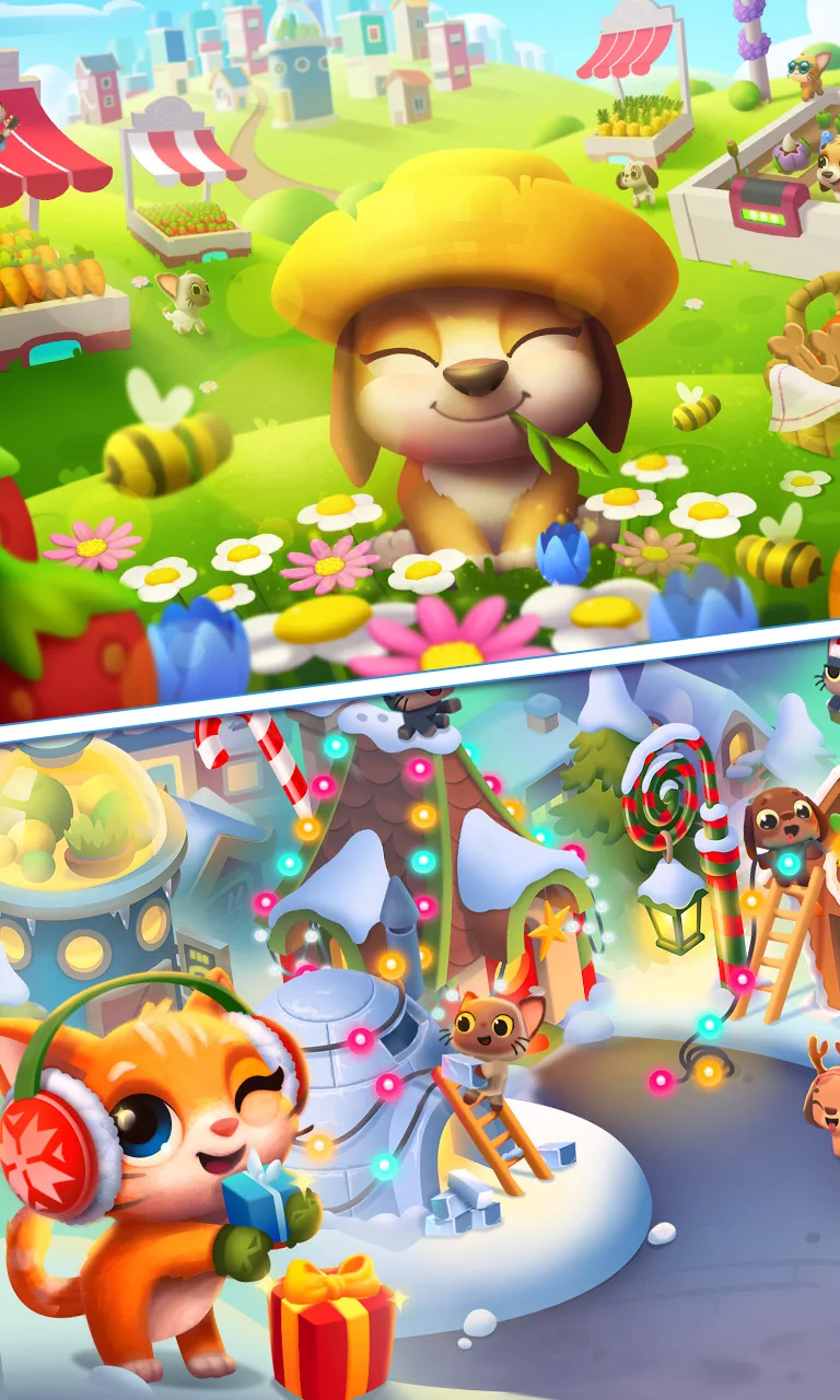 Скриншот Pet Rescue Saga 5