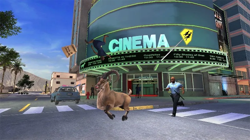 Скриншот Goat Simulator Payday 4