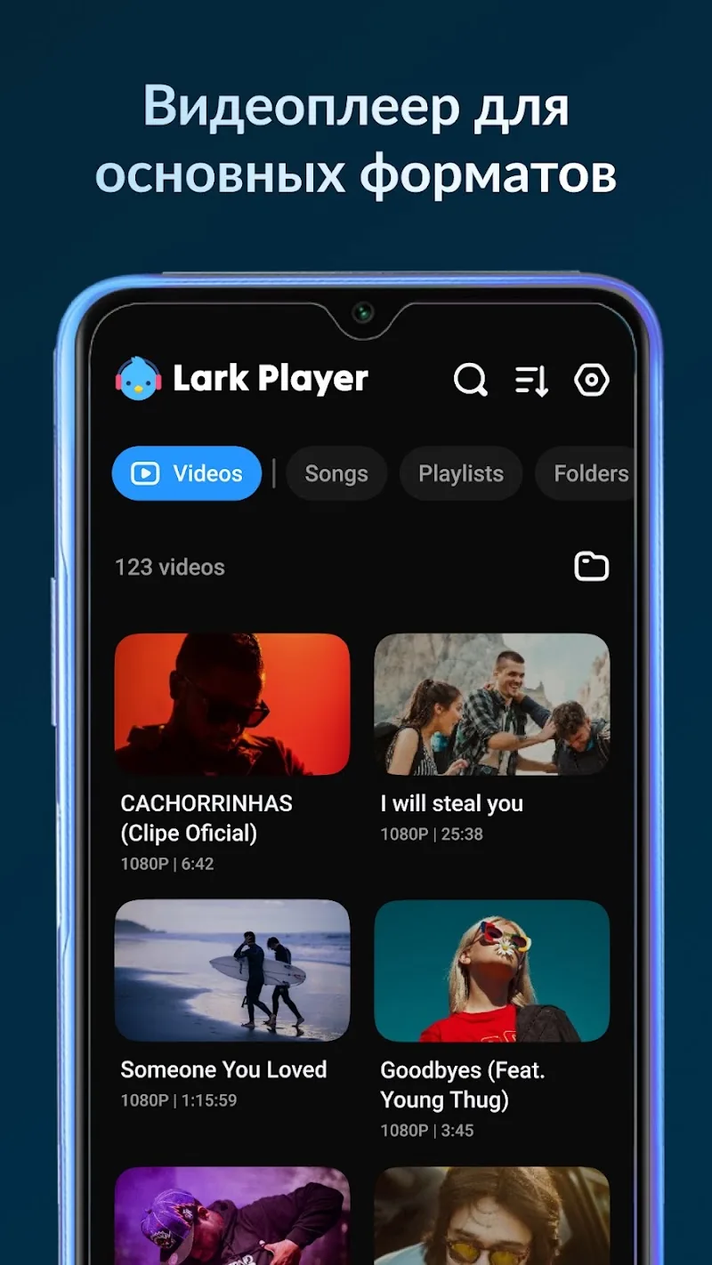 Скриншот Lark Player 6