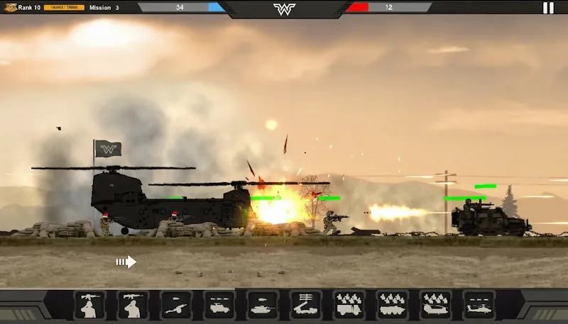 Скриншот Warzone Commander 2
