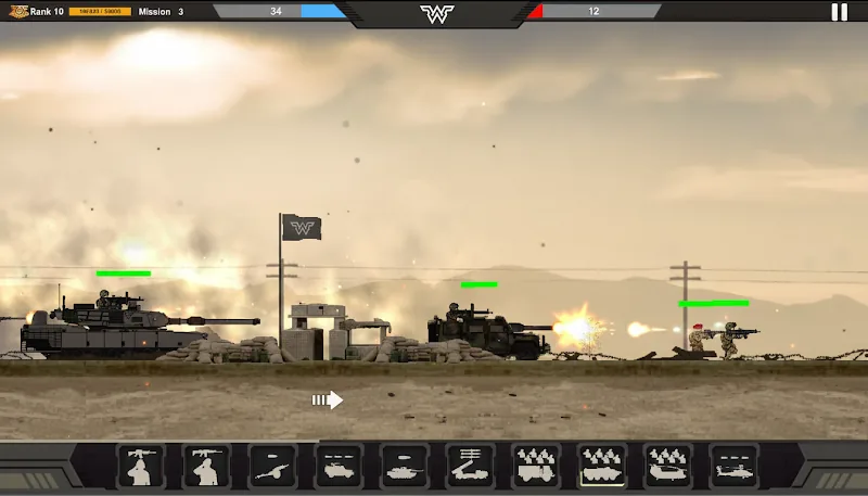 Скриншот Warzone Commander 3