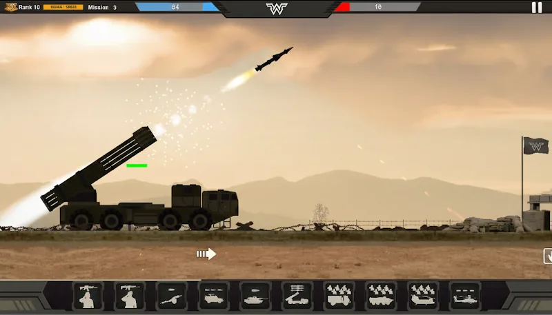 Скриншот Warzone Commander 4