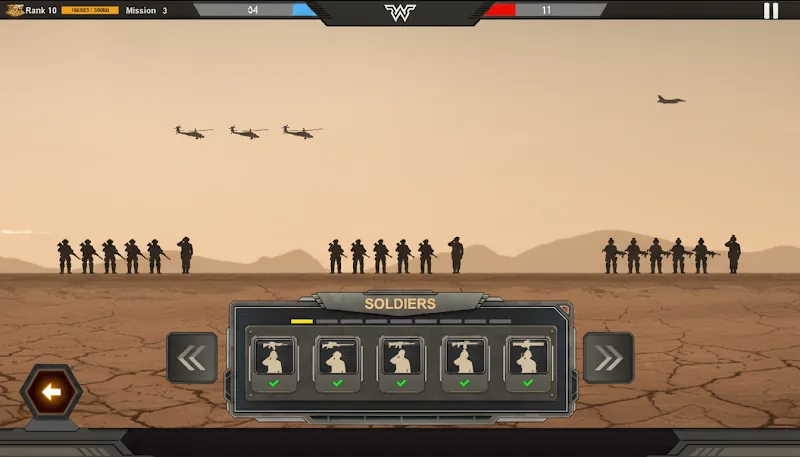 Скриншот Warzone Commander 5
