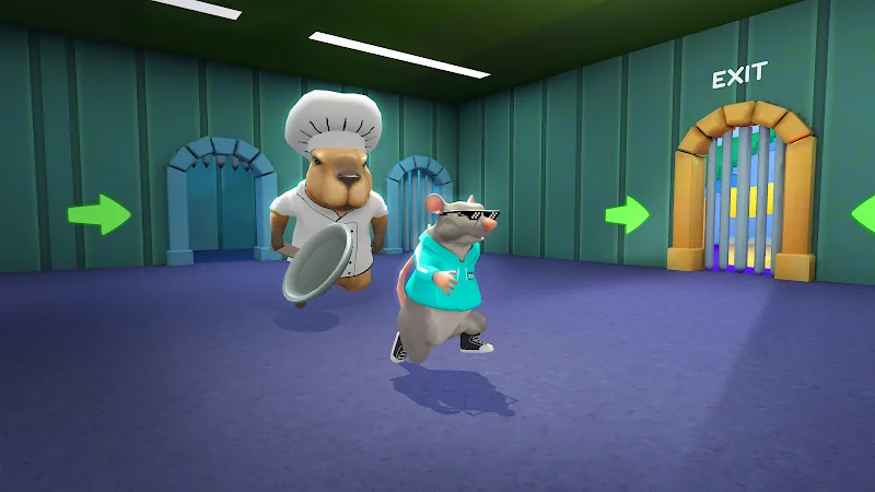 Скриншот Obby Escape: Prison Rat Dance 4