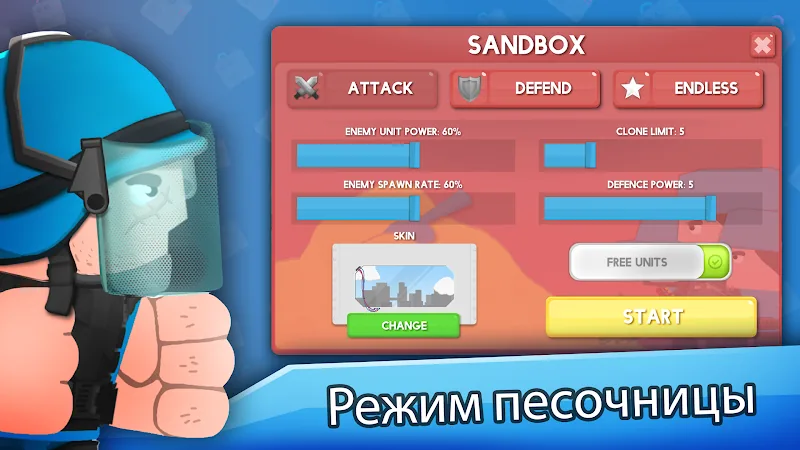 Скриншот Clone Armies 2