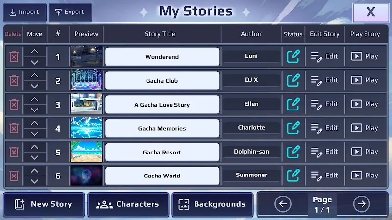 Скриншот Gacha Story - VN Creator 2