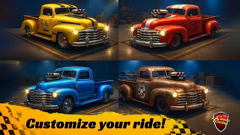 Скриншот Classic Drag Racing Car Game 5