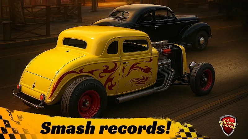 Скриншот Classic Drag Racing Car Game 6