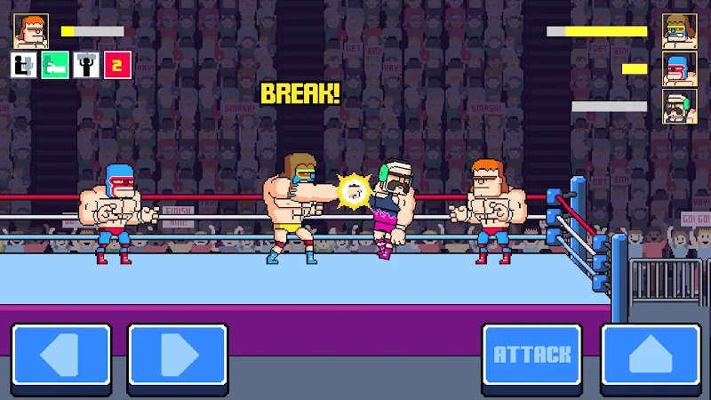 Скриншот Rowdy City Wrestling 2