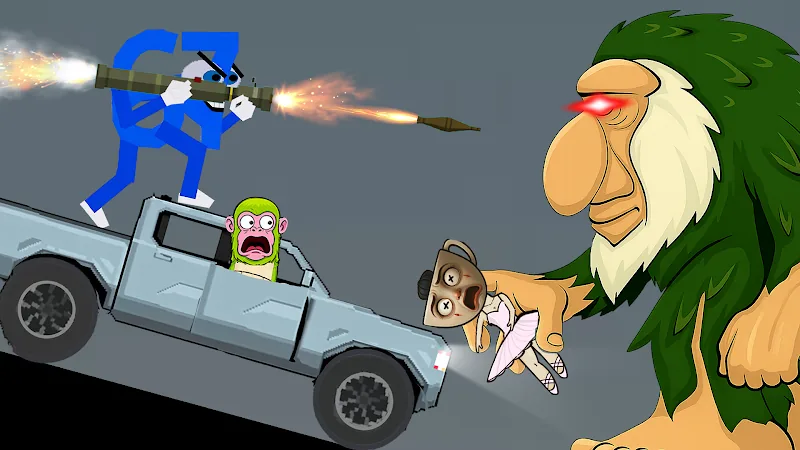 Скриншот Ragdoll 3: Monster Playground 2