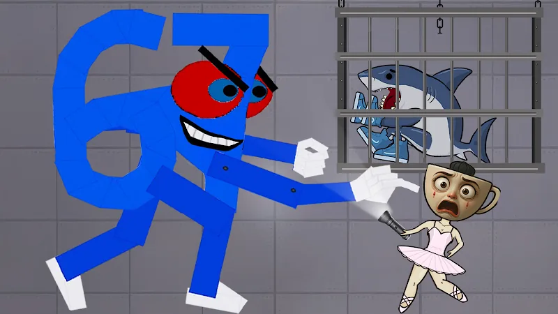 Скриншот Ragdoll 3: Monster Playground 3