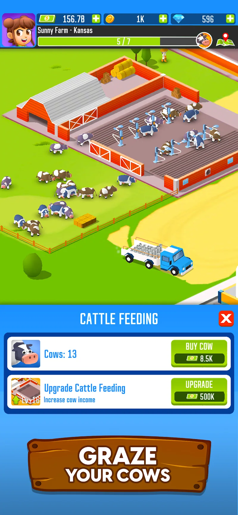Скриншот Milk Farm Tycoon 2