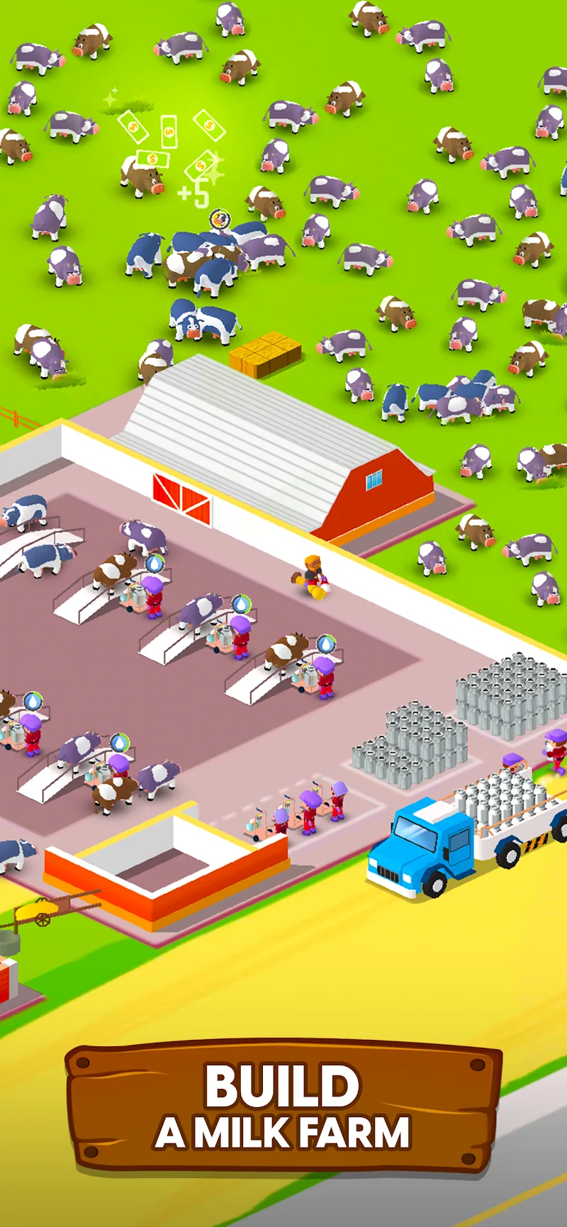Скриншот Milk Farm Tycoon 4