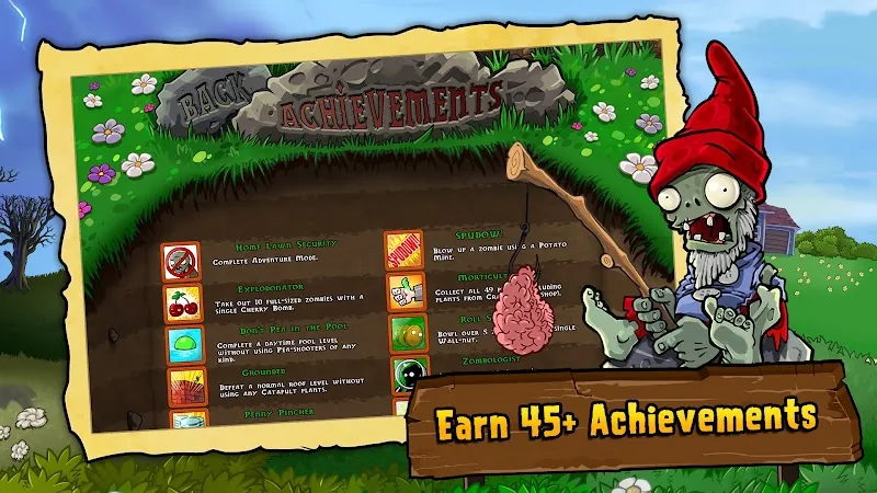 Скриншот Plants vs. Zombies Free 5