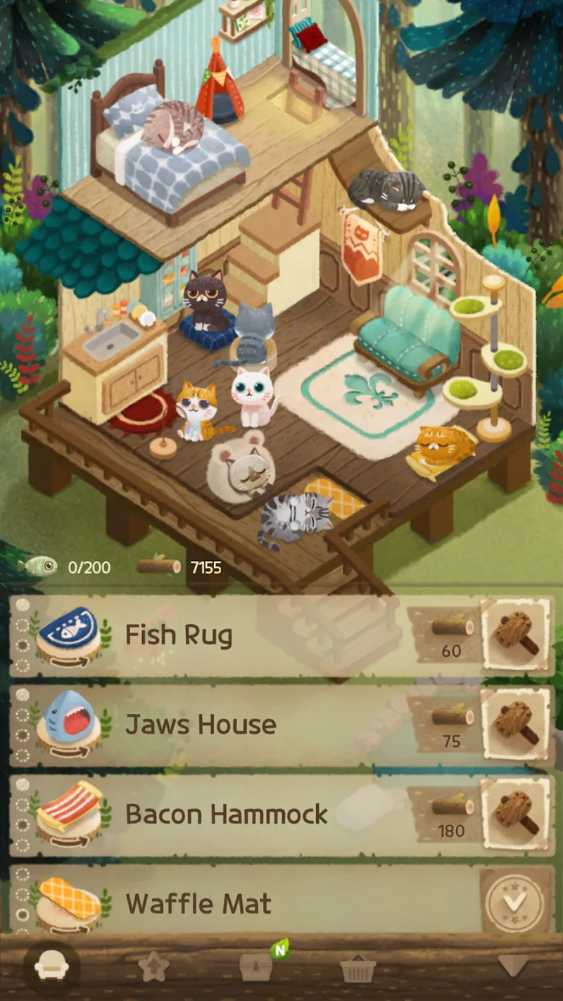 Скриншот Secret Cat Forest 4
