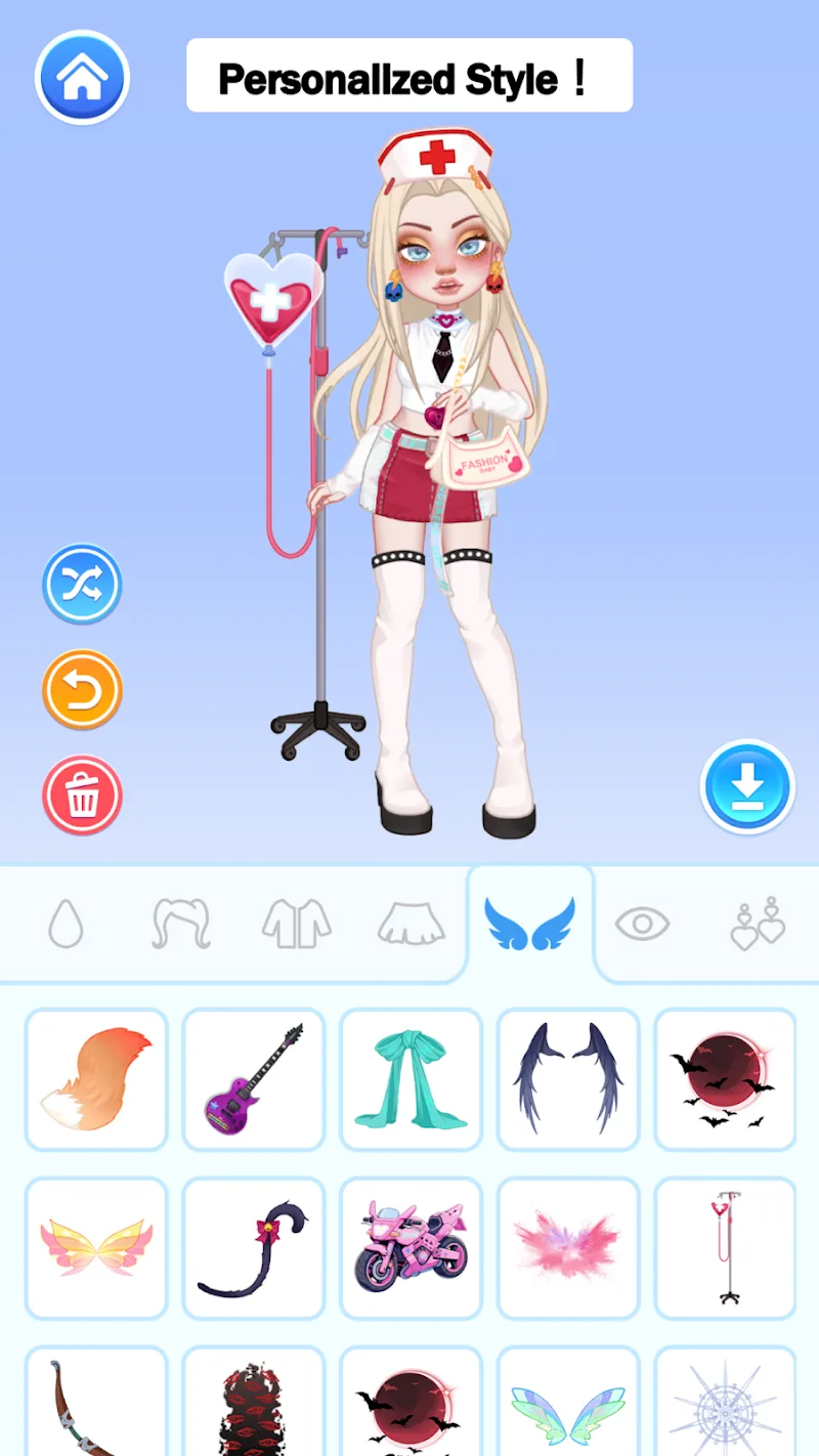 Скриншот YoYa: Doll Avatar Maker 3