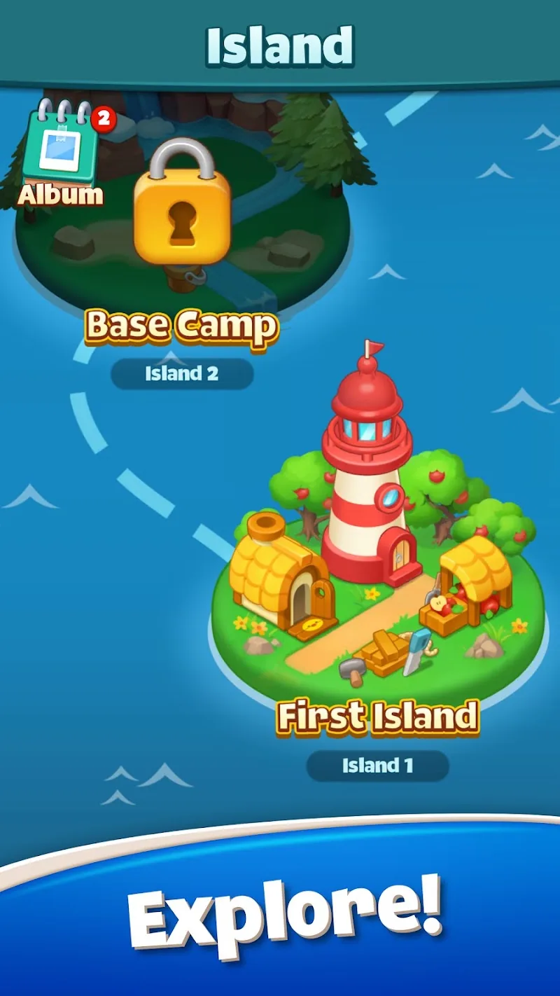Скриншот Merge & Blast: Dream Island 3