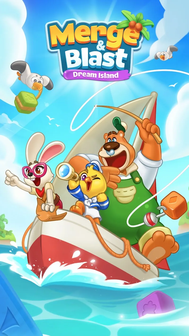 Скриншот Merge & Blast: Dream Island 6
