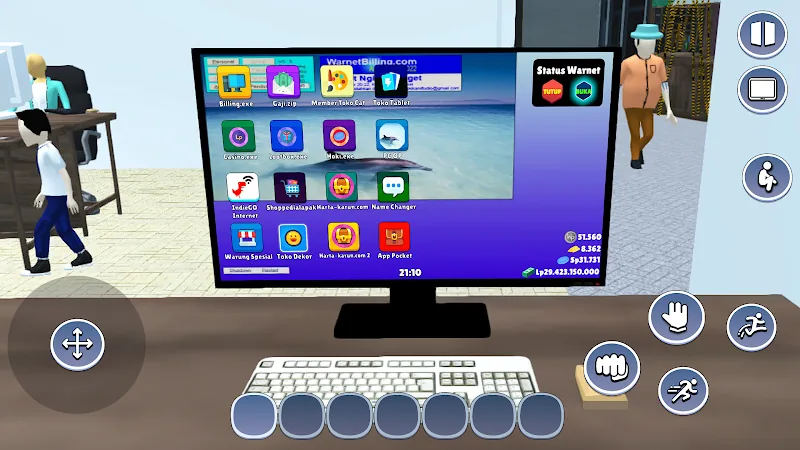 Скриншот Warnet Life 3
