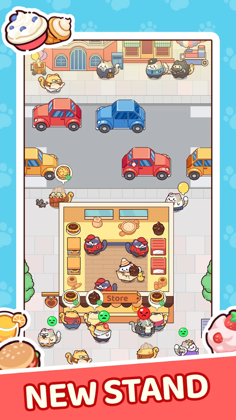 Скриншот Cat Restaurant: Food Bar Story 2