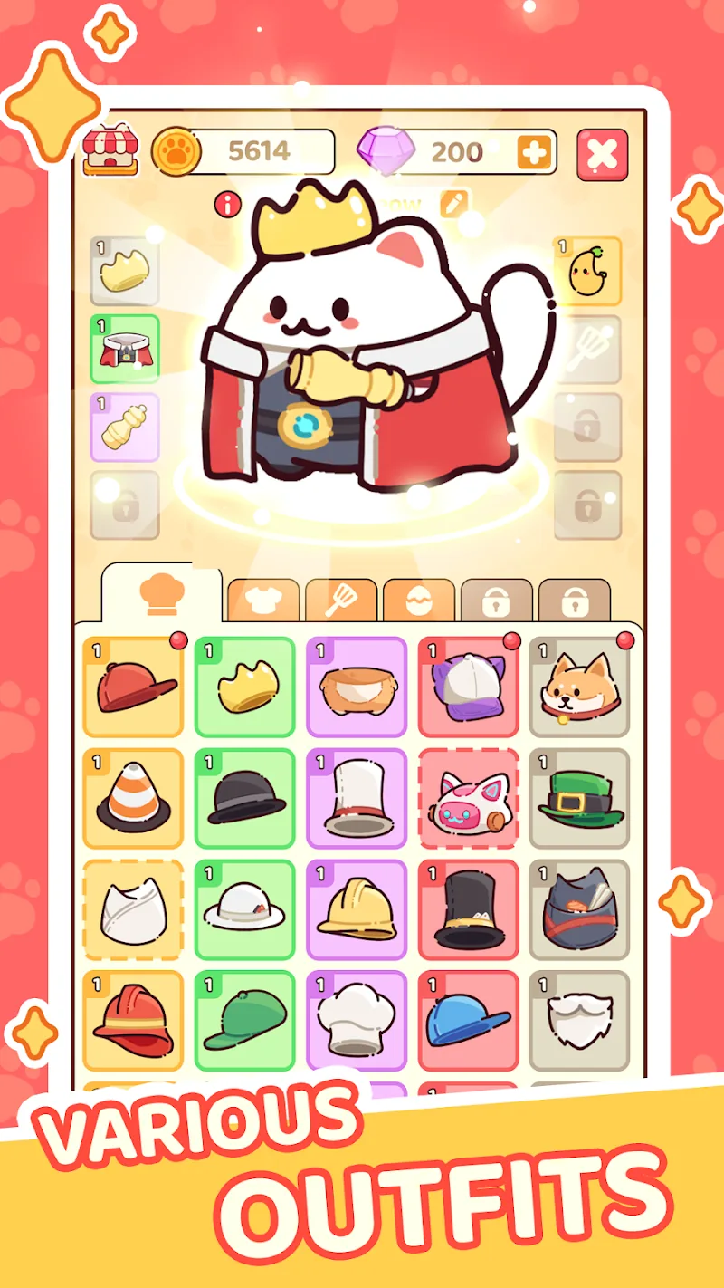Скриншот Cat Restaurant: Food Bar Story 4