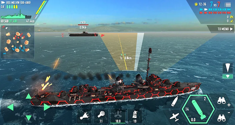 Скриншот Battle of Warships 2