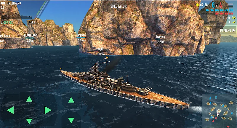 Скриншот Battle of Warships 6