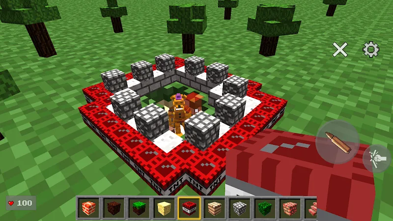 Скриншот Nextbots in Playground: Pixel 5