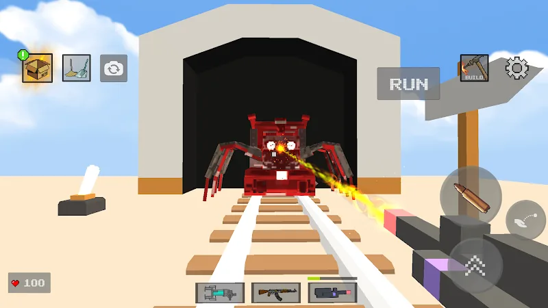 Скриншот Nextbots in Playground: Pixel 6