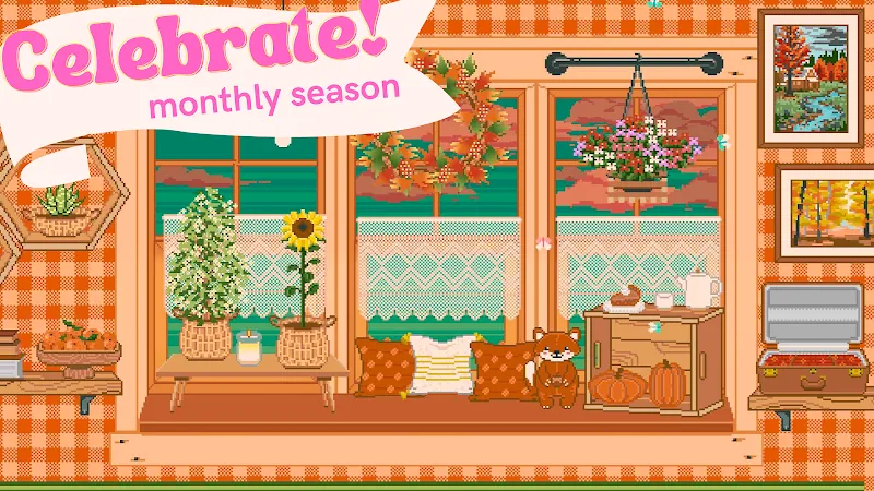 Скриншот Window Garden - Lofi Idle Game 6